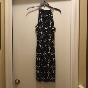 Ivanka Trump Floral Gold Chain Dress